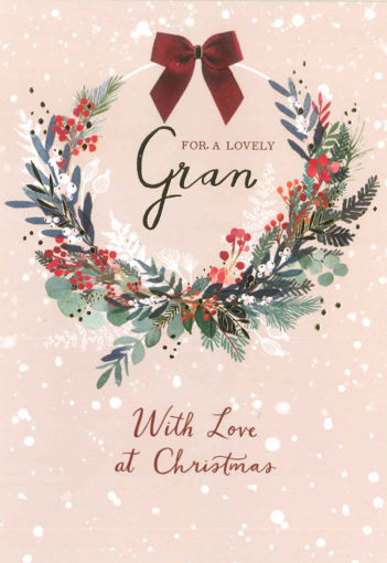Picture of LOVELY GRAN CHRISTMAS CARD